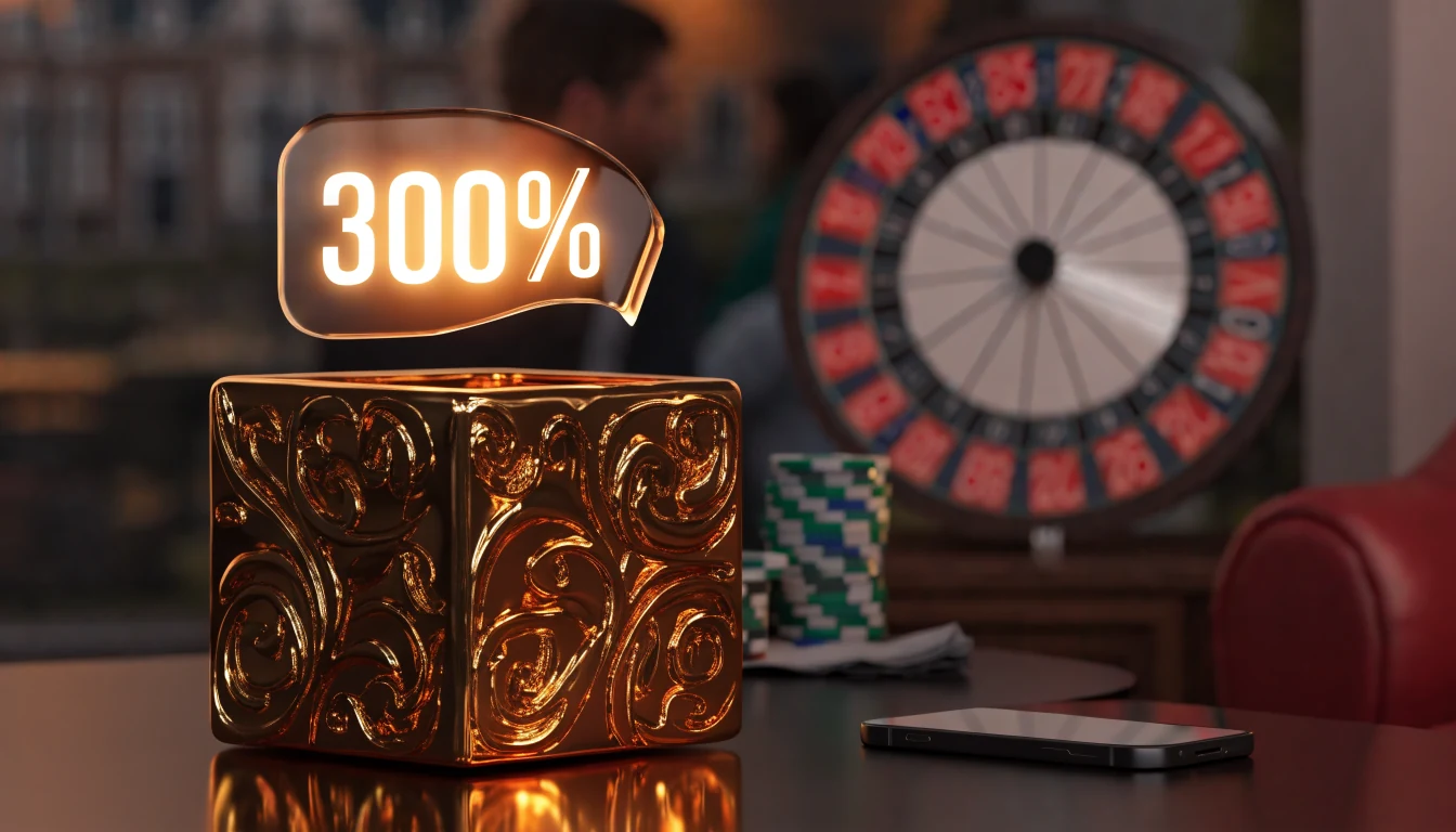 Online casino met 300% bonus: voorwaarden en inzet